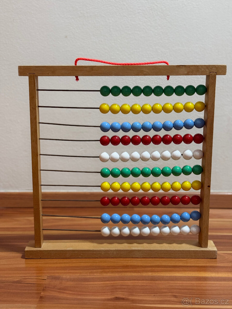 Počítadlo dřevěné vel. 37x37cm - 3