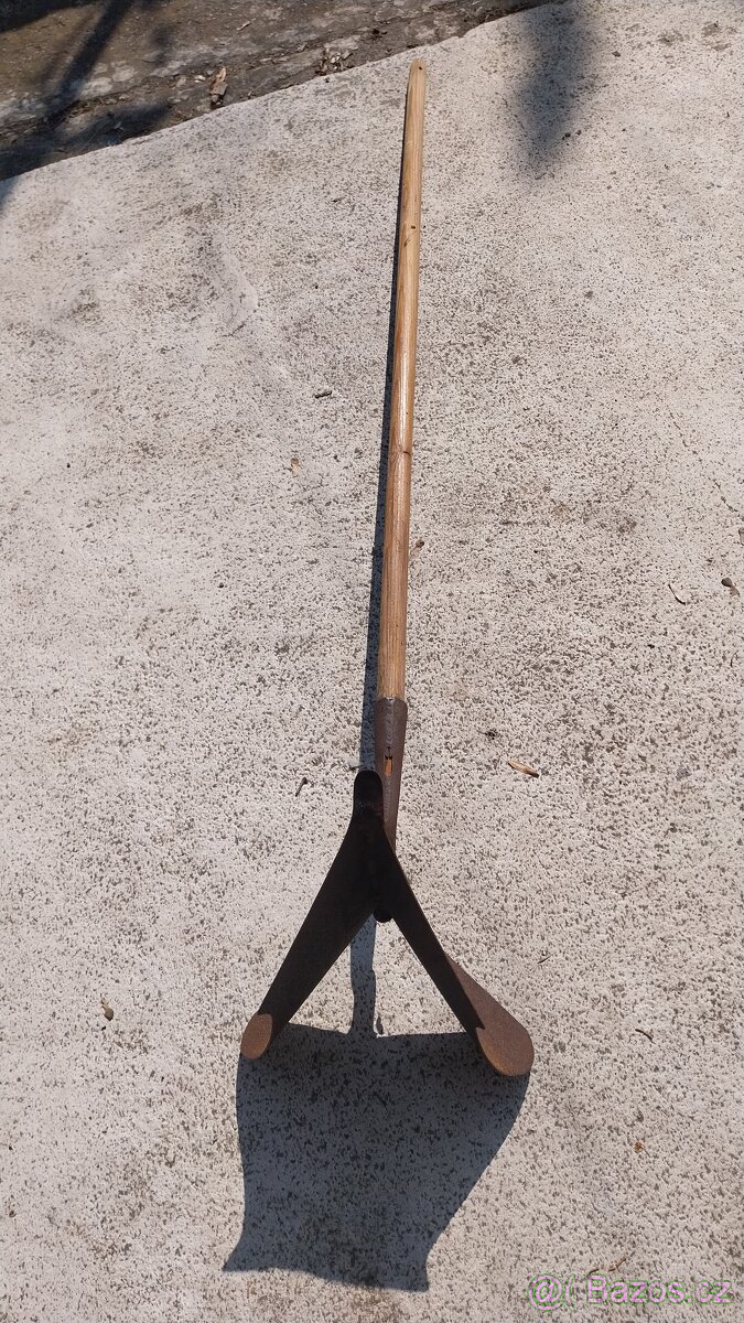 Řádkovač -pluh ruční retro - 3