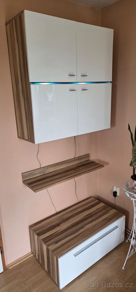 Nábytek do obývacího pokoje, tv stolek, komoda, regál - 3