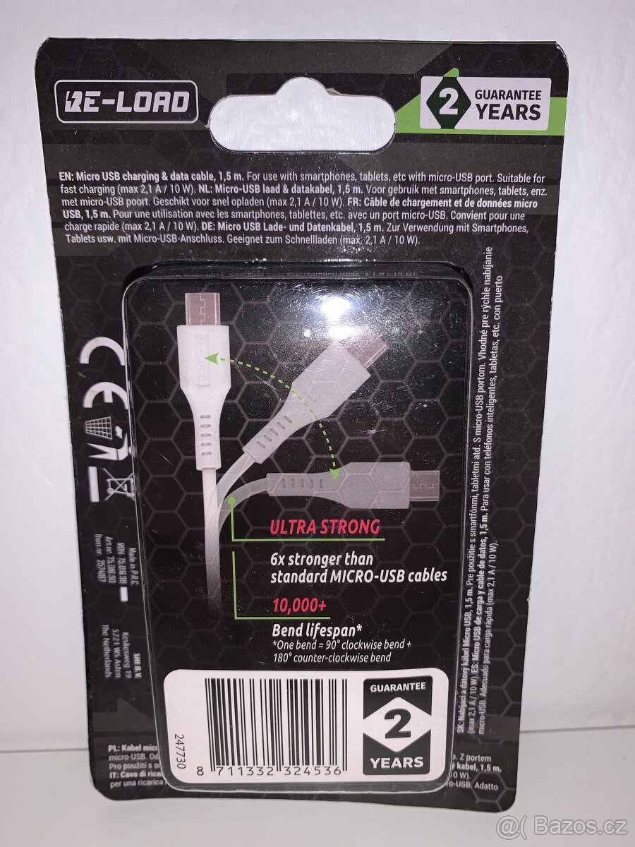 nabíjecí kabel micro USB - 3