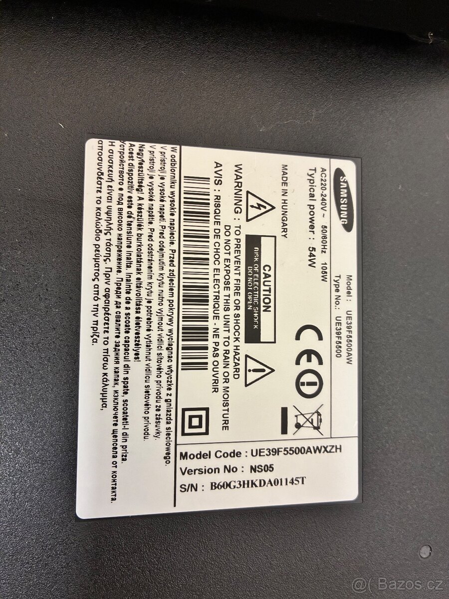 Televize Samsung full Hd + prijímač televize - 3