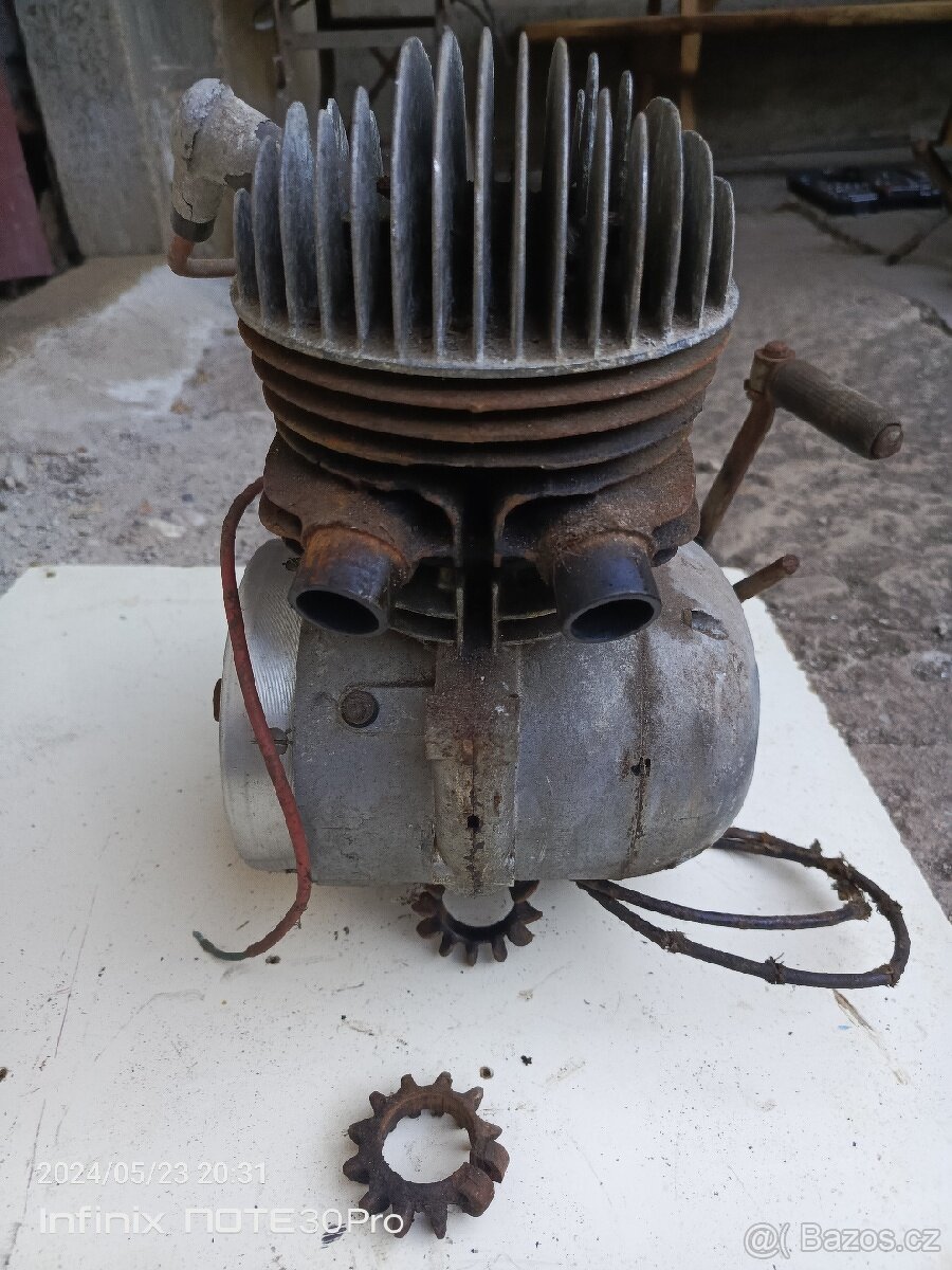 Motor čz 150 c t zapalování karburátor - 3