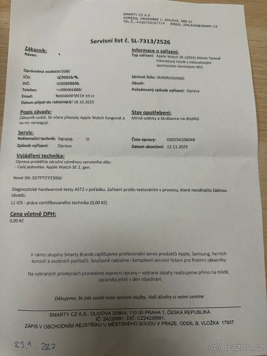 Nové Apple Watch SE 2024 44 mm - 3