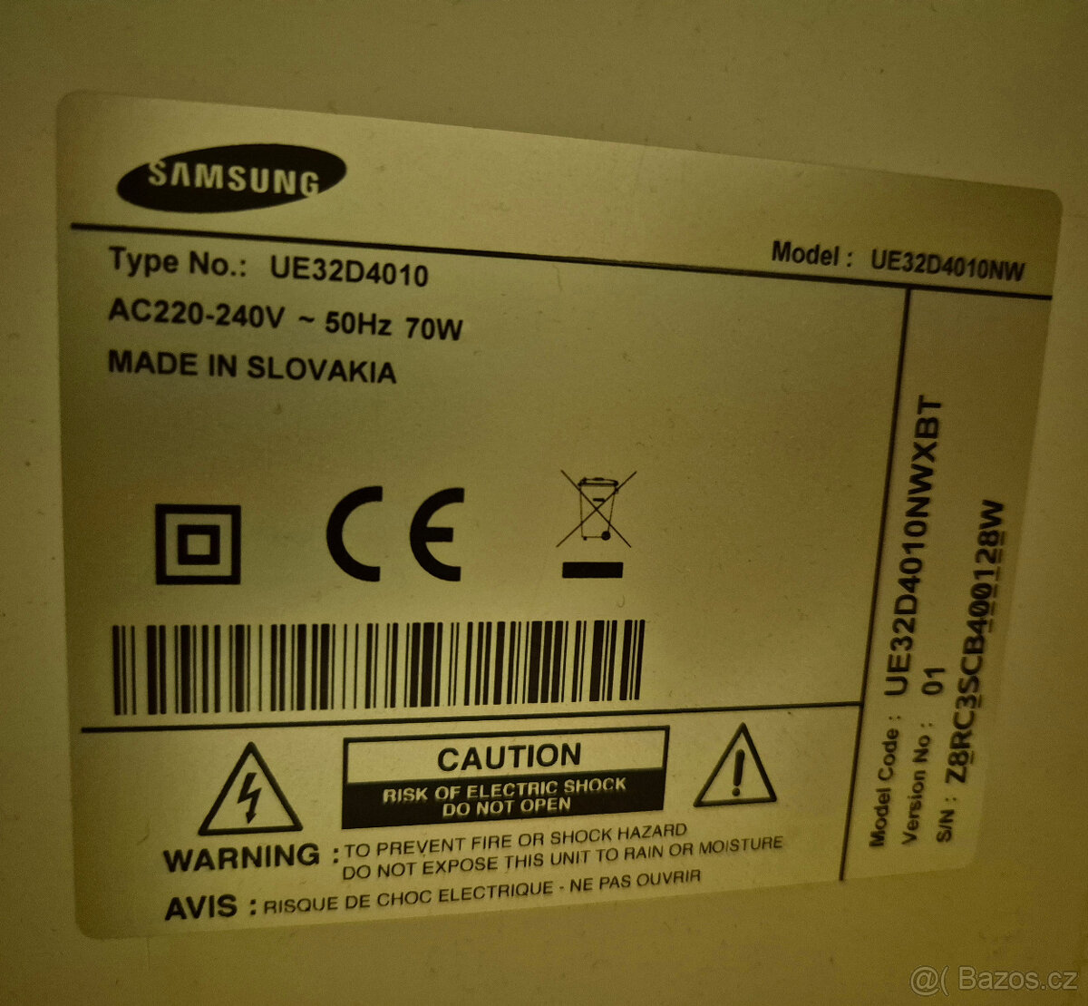 Samsung UE32D4010 - 3
