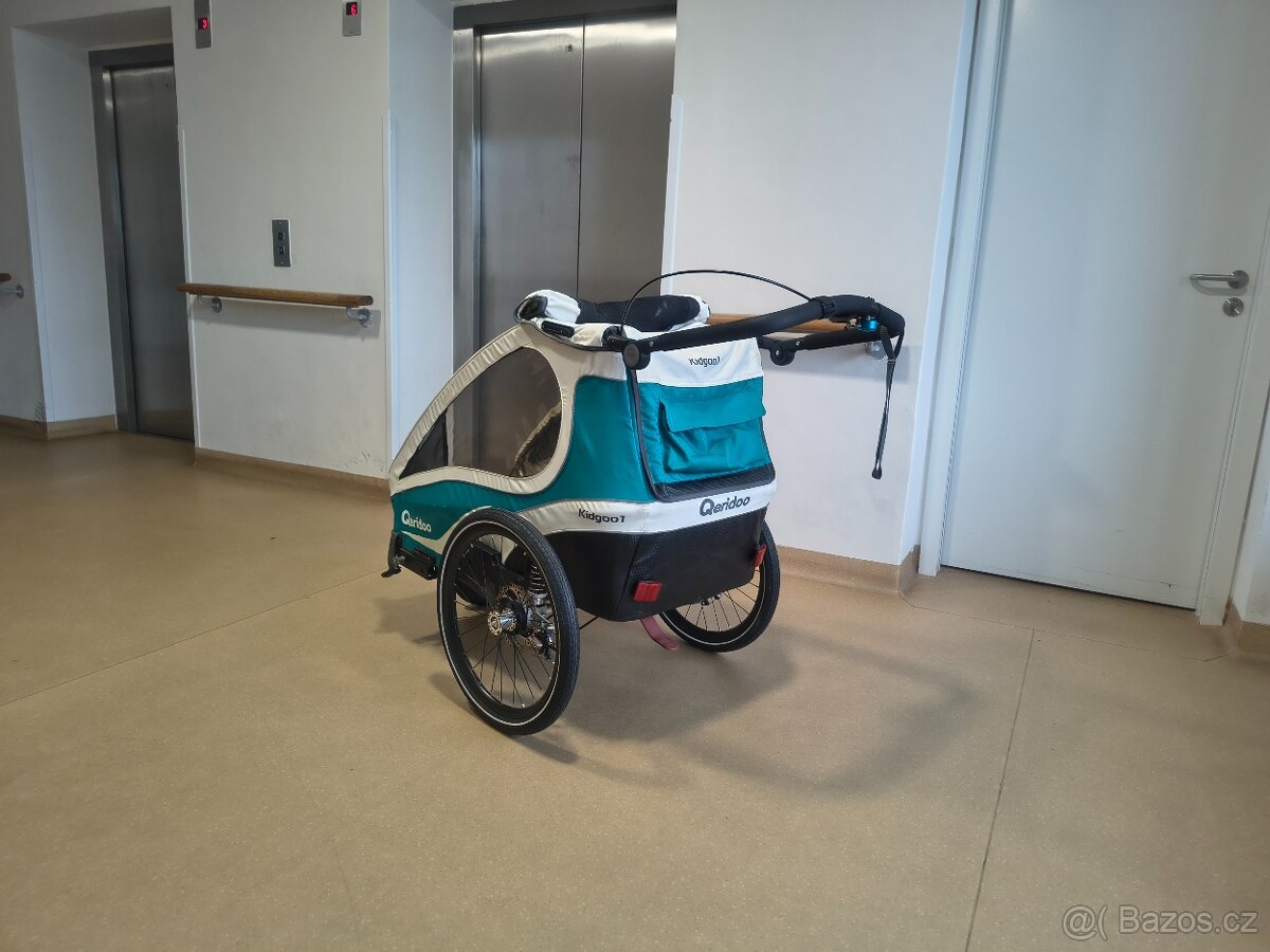 Qeridoo KidGoo1 – kotouče, pružiny i tlumiče moc pěkný stav - 3
