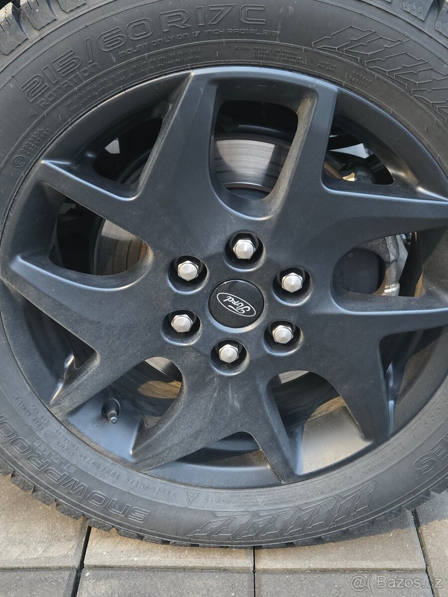 Ford Tourneo Custom II,17' alu,zimní Nokian - 3