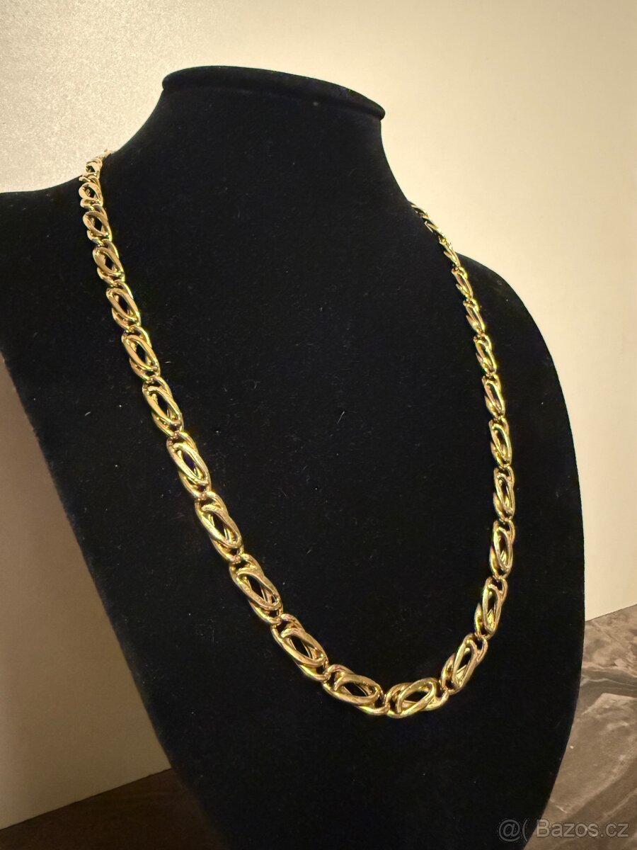 Zlatý řetěz 27,61g 585/1000 - 3