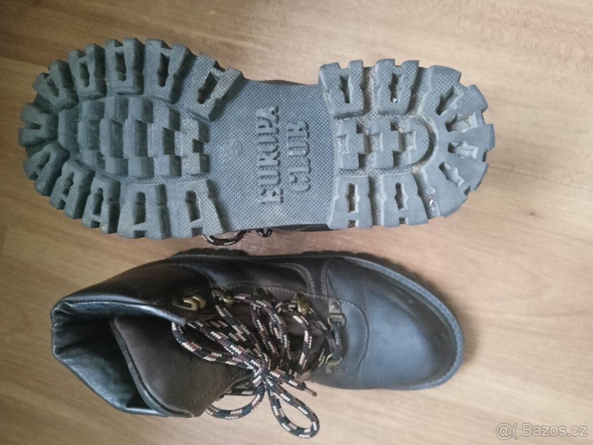 Kožené turistické boty - 3