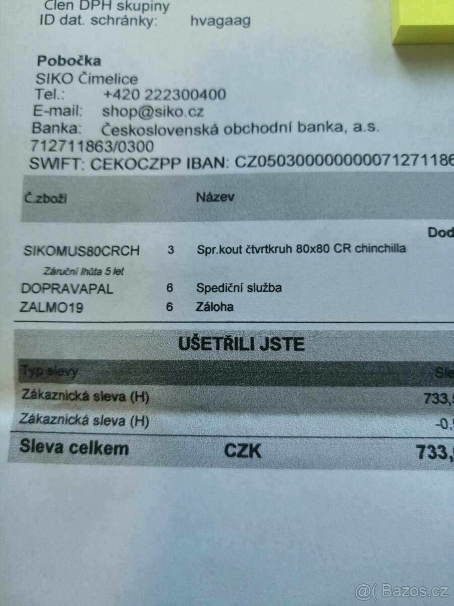 80x80 sprchový kout - 3