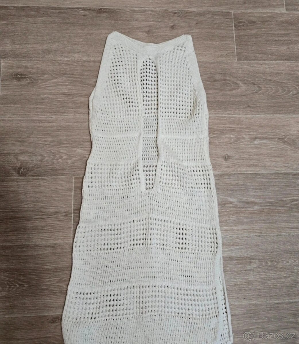 Pěkné bílé sexy šaty vel.XS/S - 3