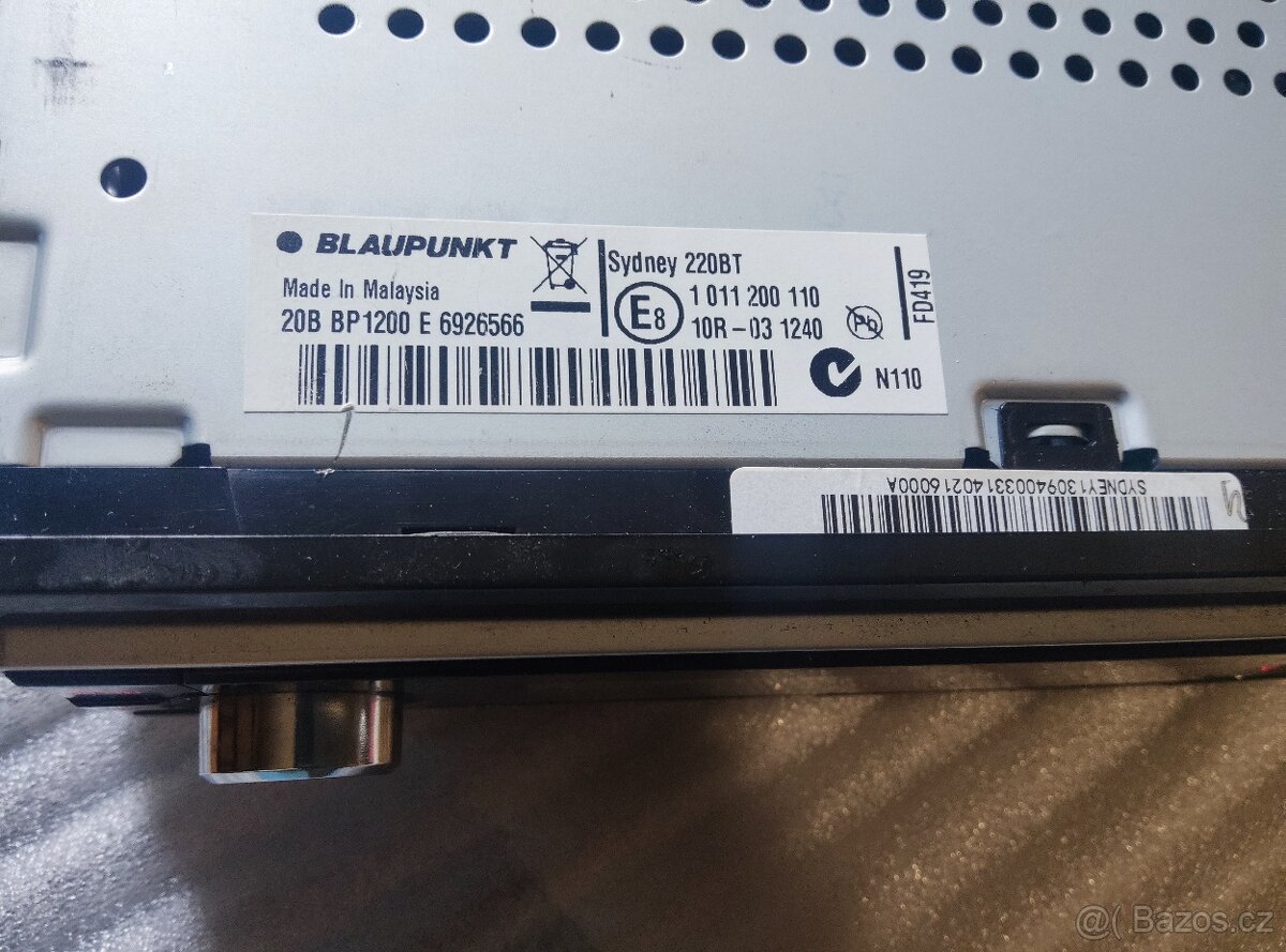 Blaupunkt Sydney 220 BT , bluetooth - 3
