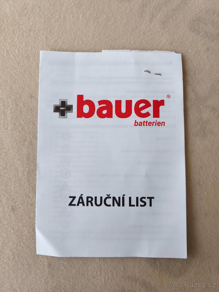 Bauer baterie - 3