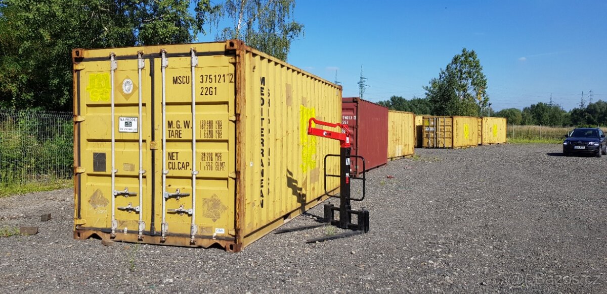 Lodní kontejner 6m - platba při dodání - Depo OSTRAVA - 3
