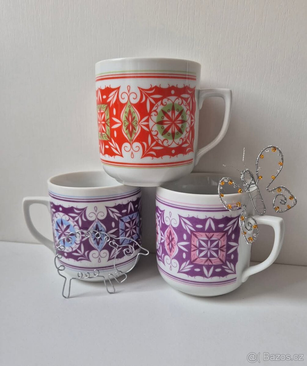 Schanim retro hrnky - 3