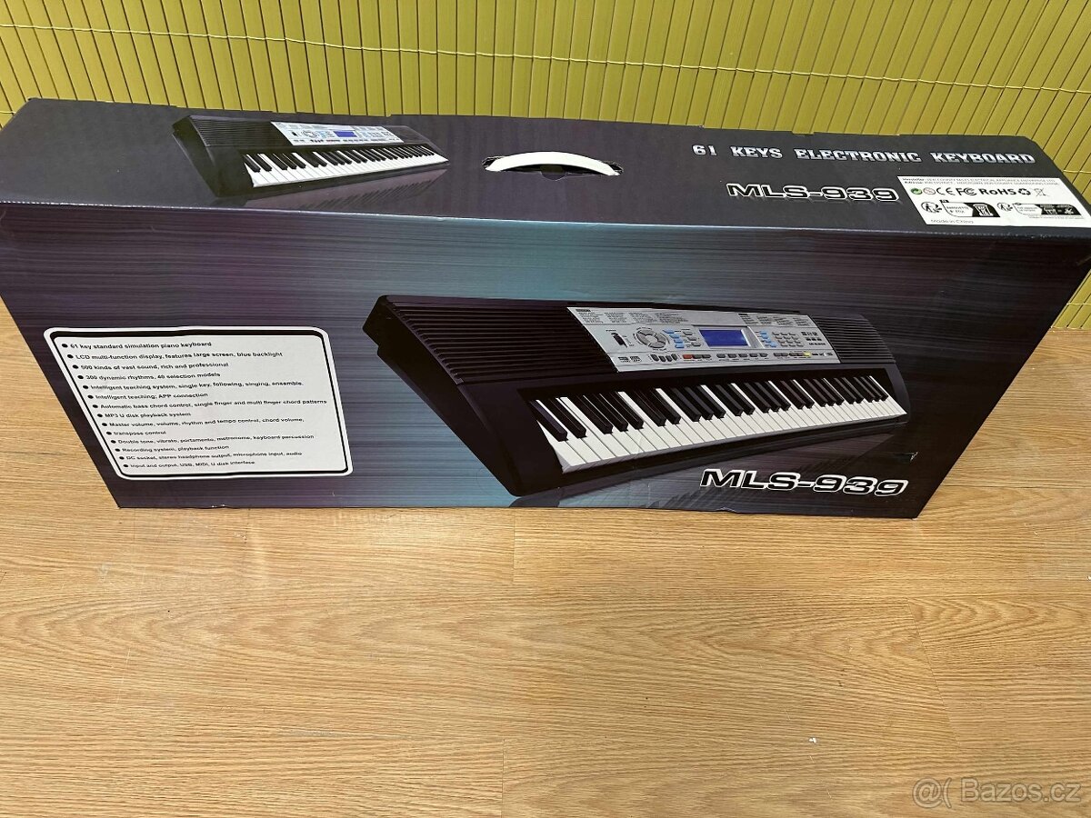 Elektronické klávesy MLS-939 – 61 kláves - 3