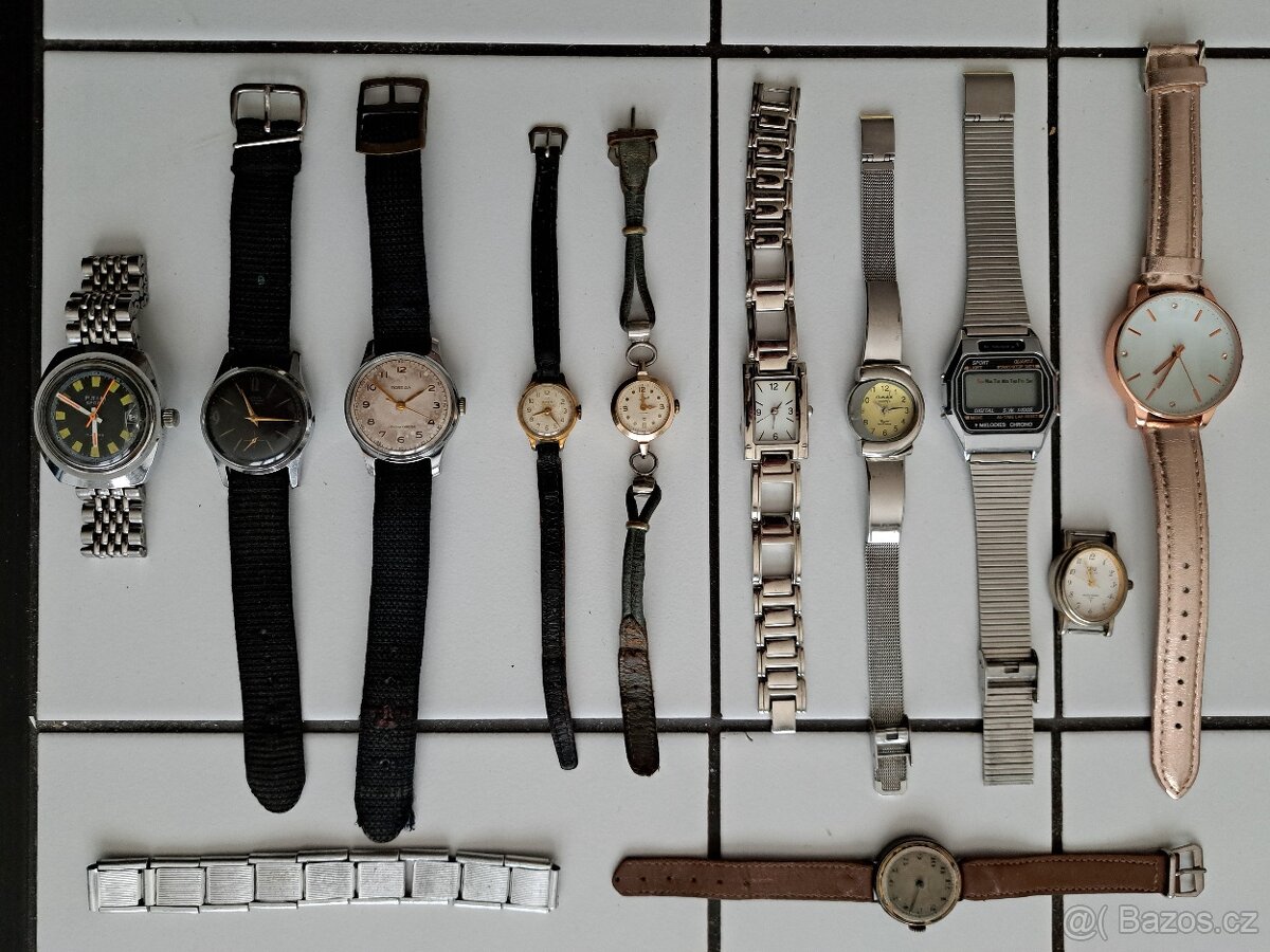 Staré hodinky a budíky PRIM - 3