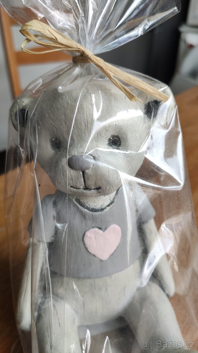 Dekorační svíčka medvídek - 3