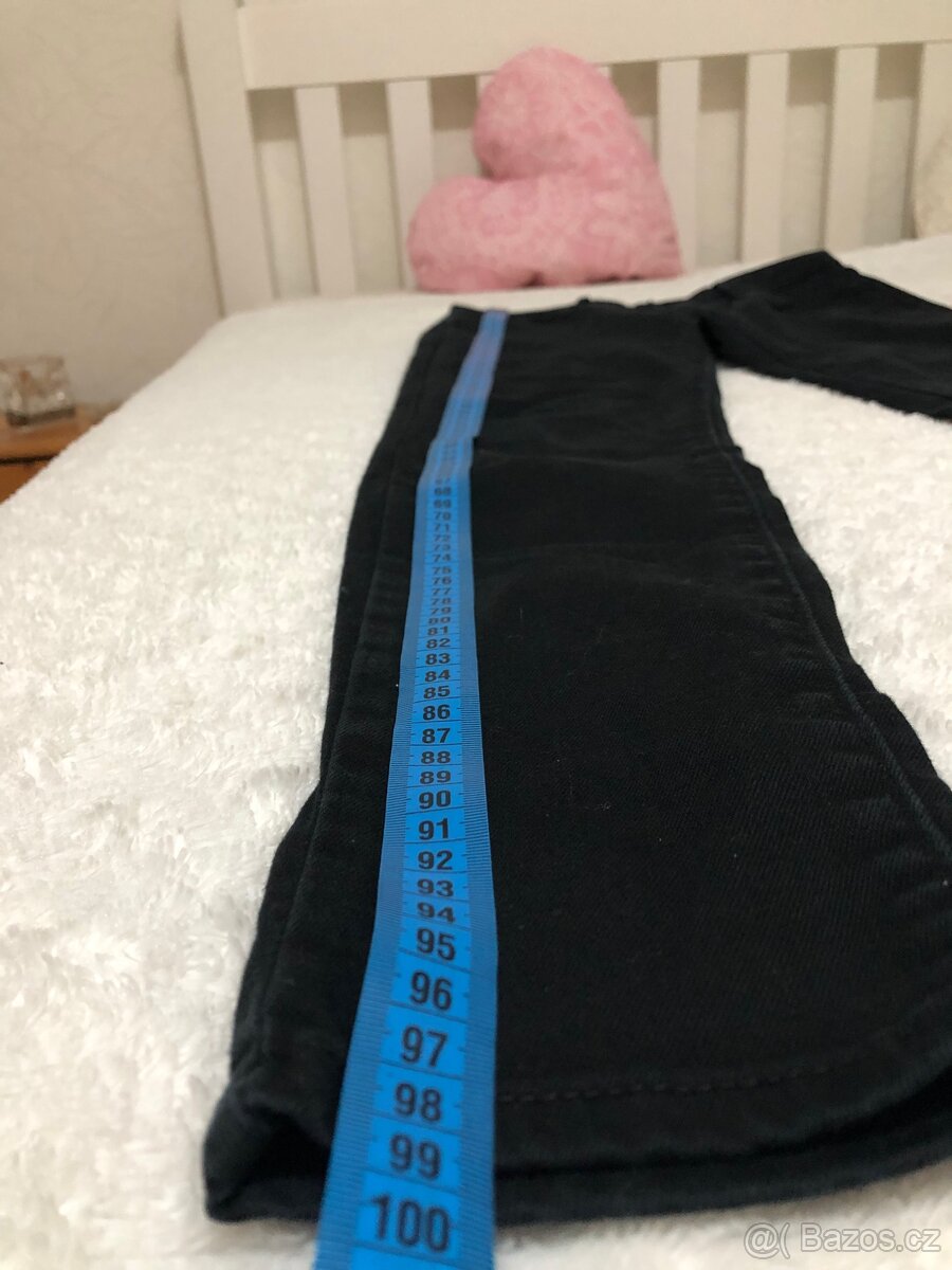 Černé džíny Levis Skiny - 3