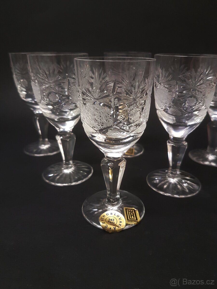 Broušené sklenice 6ks - 3