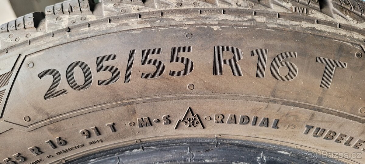 Pneumatiky Zimní 205/55 R16 - 3