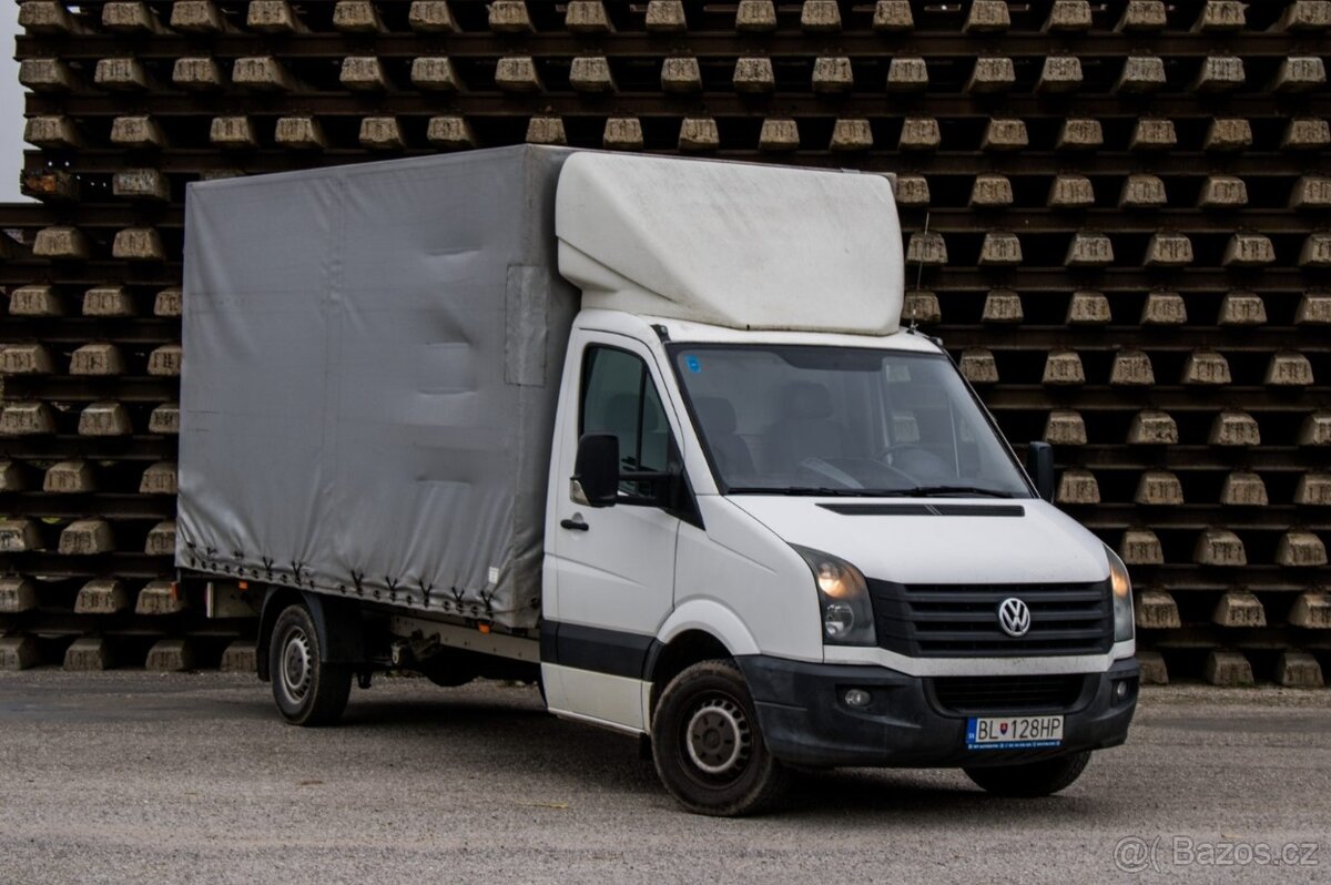 🚛 VW Crafter 2.0 TDI 8-paleta | Nelakovaný - 3