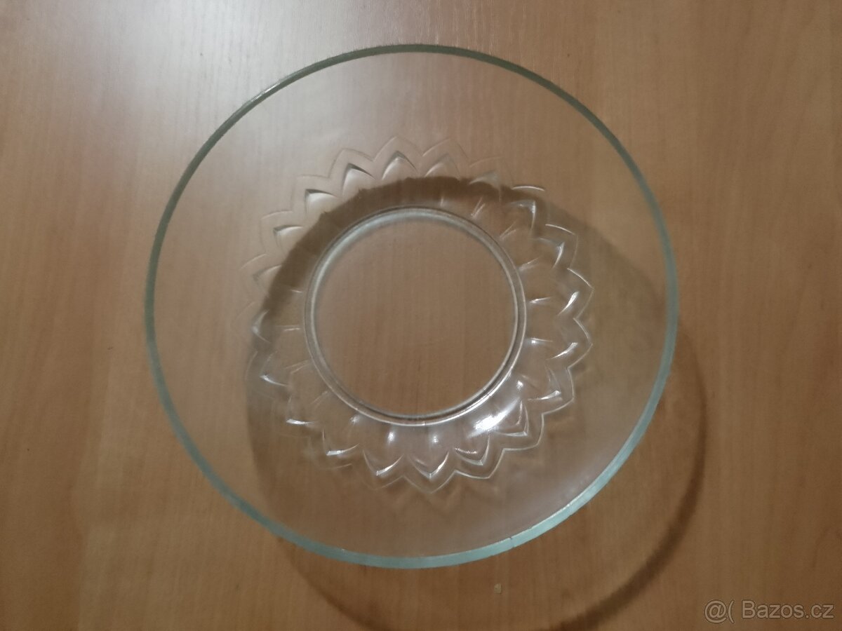 Retro velké skleněné mísy - 3