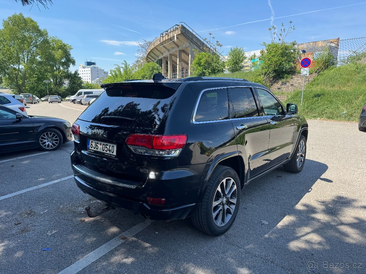 Jeep Grand Cherokee 3,0CRDi 184KW, ČR, 4X4, OVERLAND, TAŽNÉ