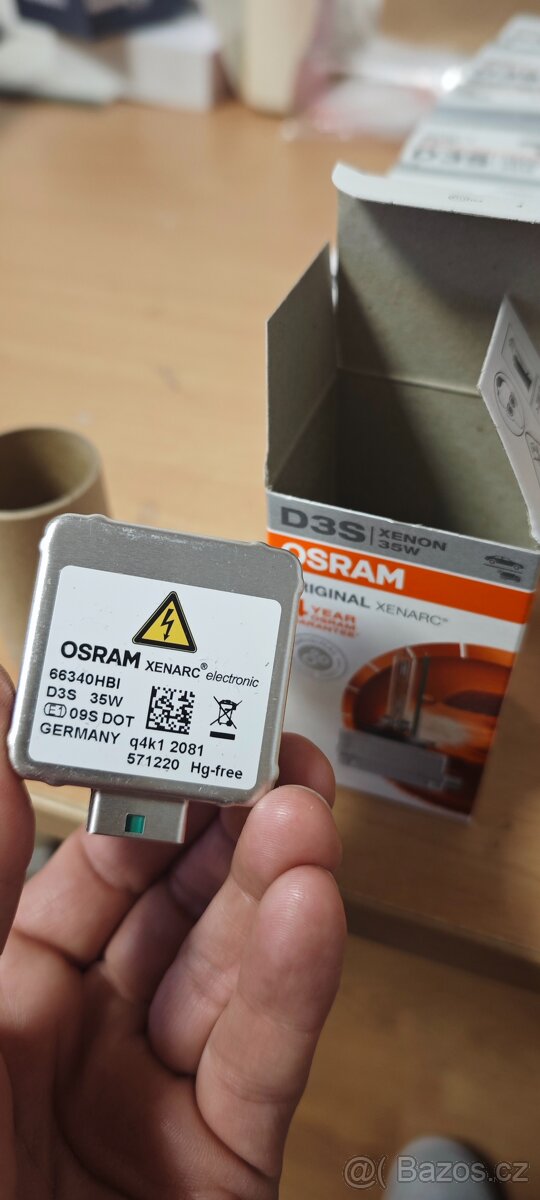 Xenonová výbojka OSRAM D3S 66340HBI - 3