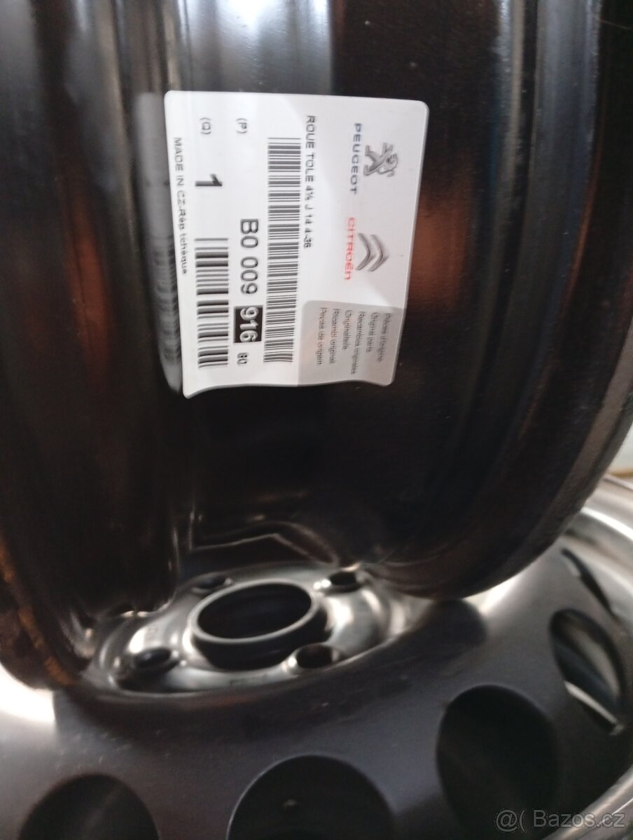 Plechové disky kol Peugeot 108,aygo II,C1 II - 3