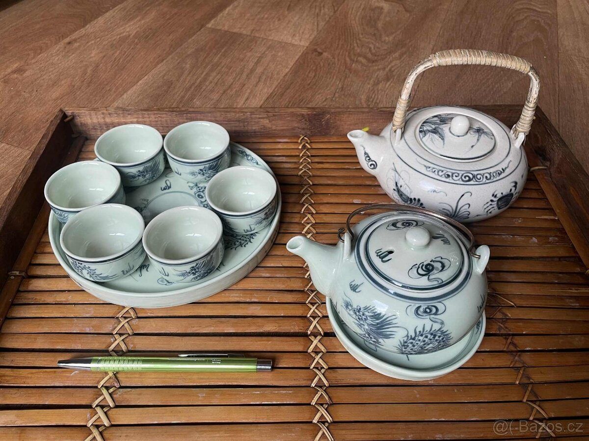 Starožitný čínský čajový set - 3