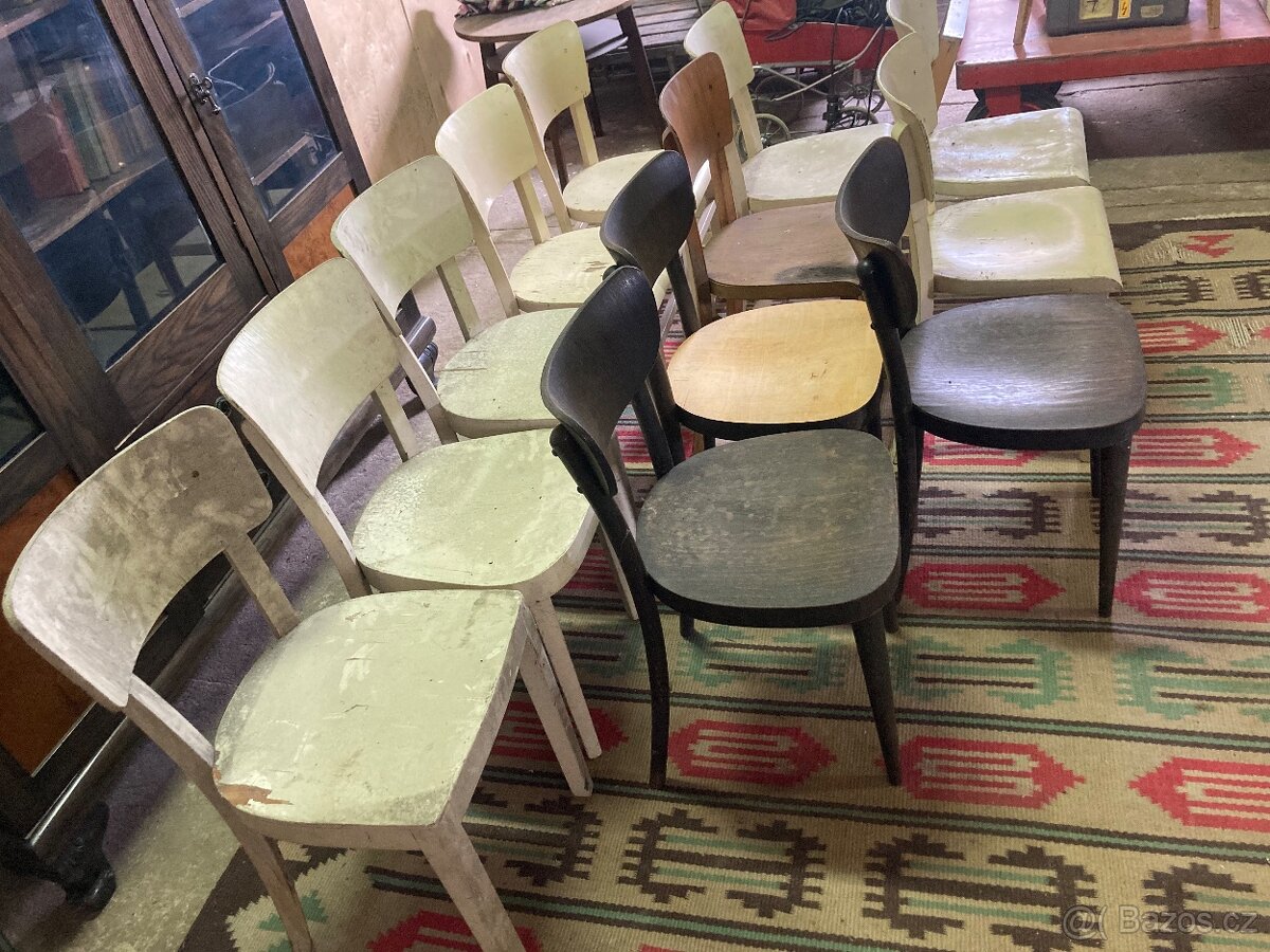 Staré retro židle - 3