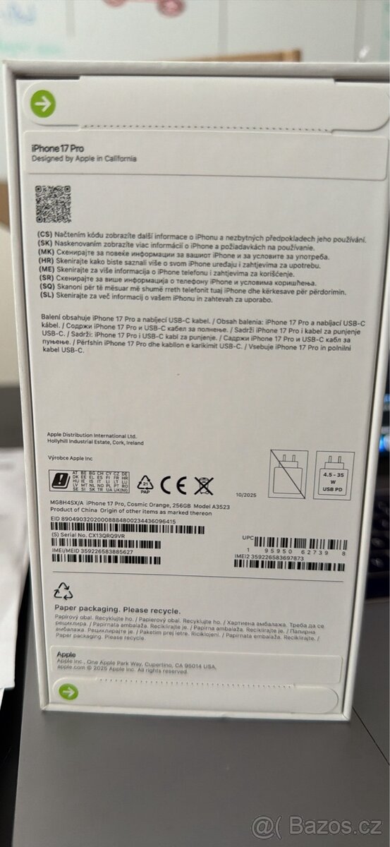 iPhone 17 Pro Cosmic Orange - 3