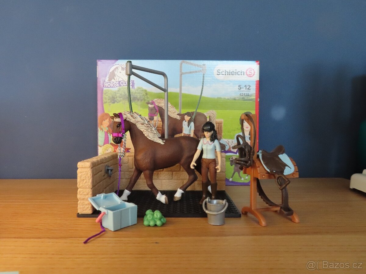 Schleich Horse Club 42438 Mycí kout Emily + Luna - 3