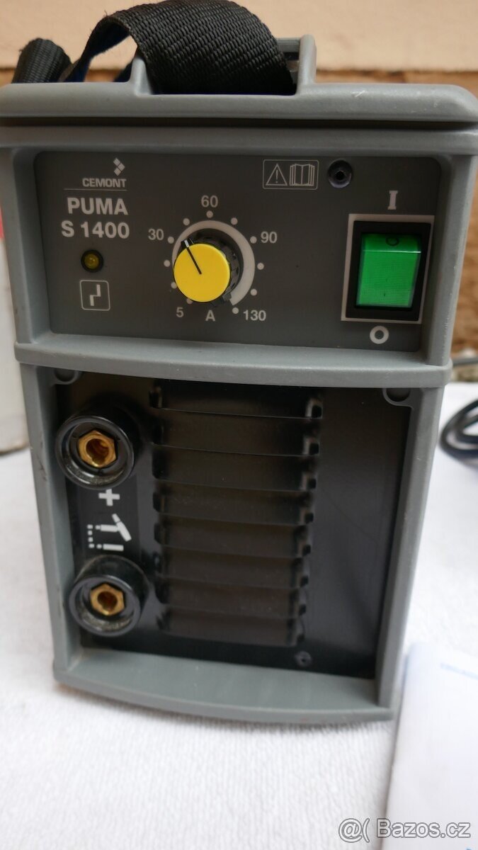 Invertorový svářecí stroj CEMONT PUMA S 1400/kabely - 3