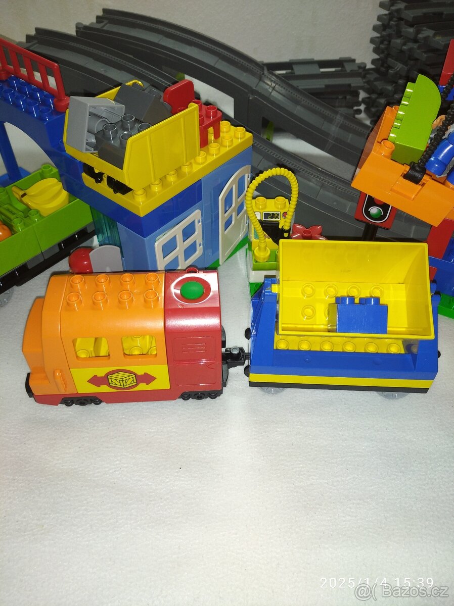 Lego duplo 10508 Nákladní vláček Deluxe, vlak - 3