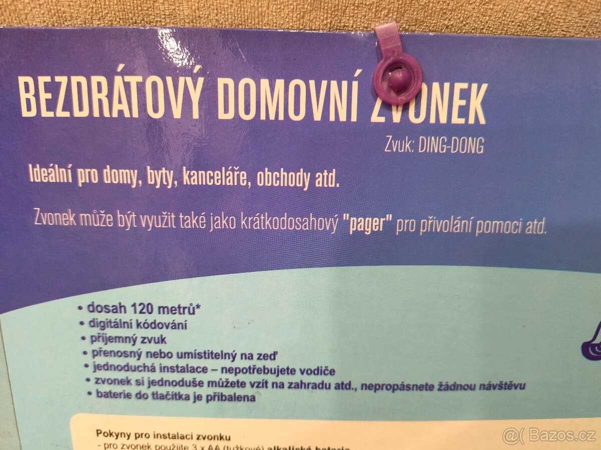 Domovní bezdrátový zvonek - 3