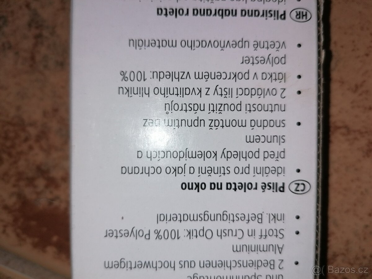 Plisé rolety na okno - 3