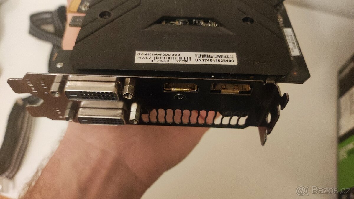 Grafická karta Gigabyte GTX1060 3GB - 3