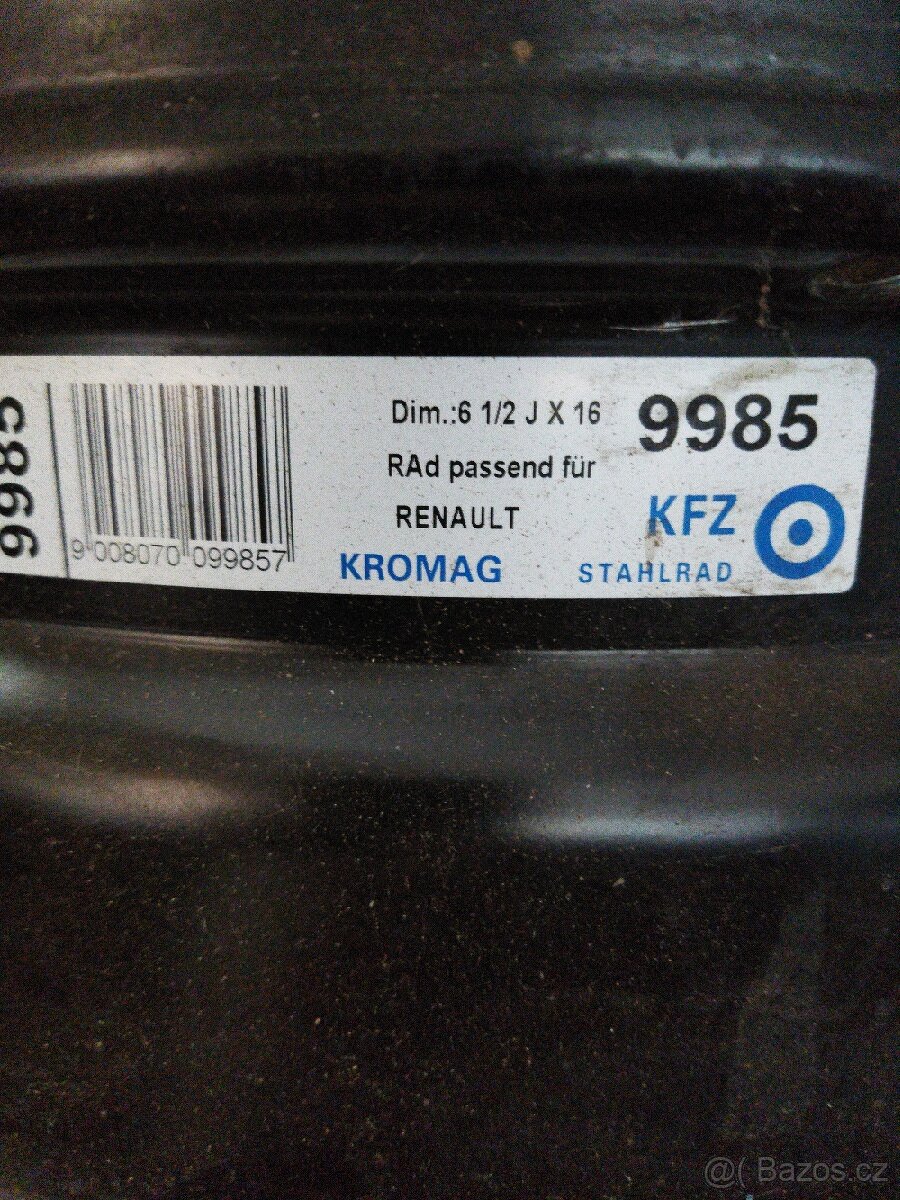 Plechové disky r 16 - 3