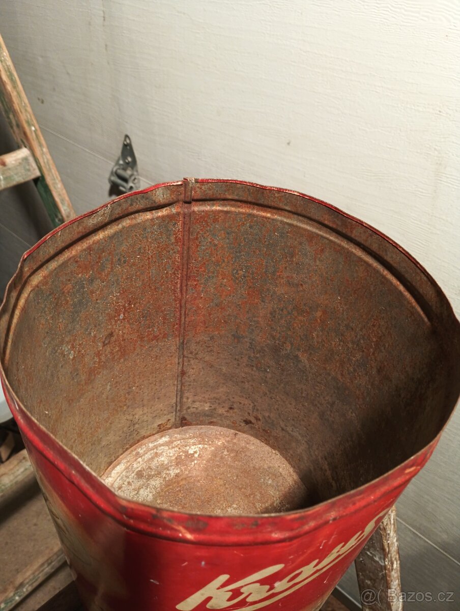 Stará retro plechovka Kraus - 3