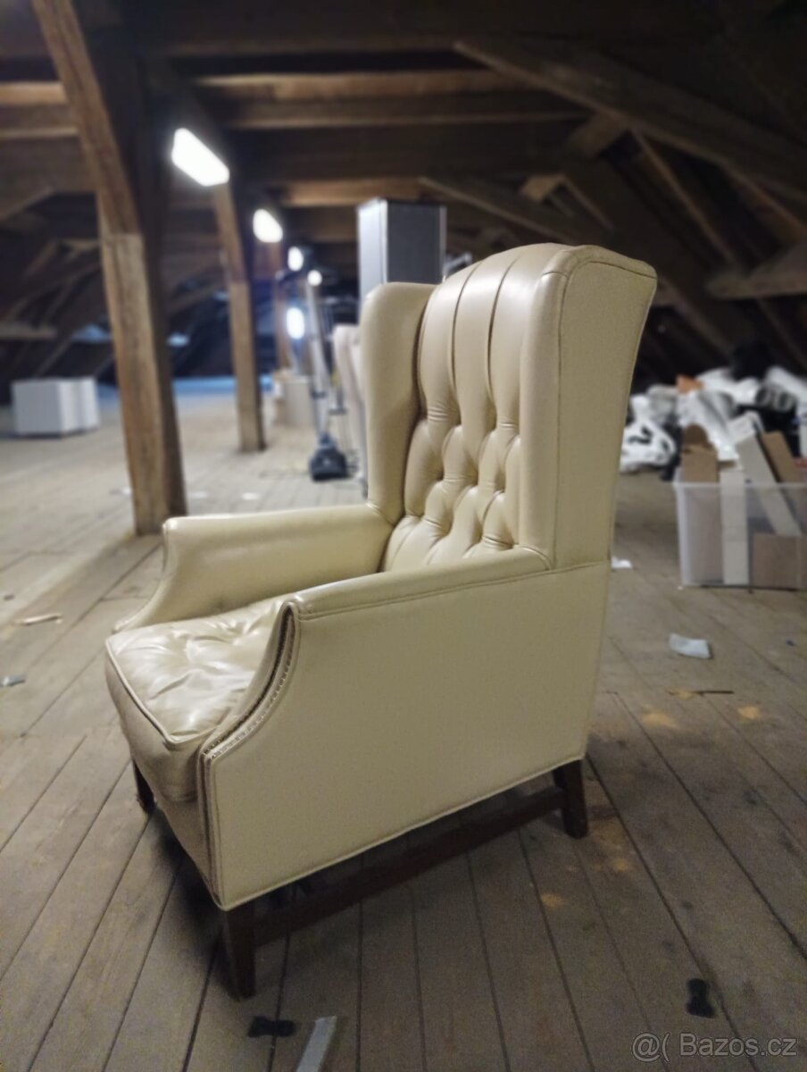 Luxusní kožené křeslo - 3
