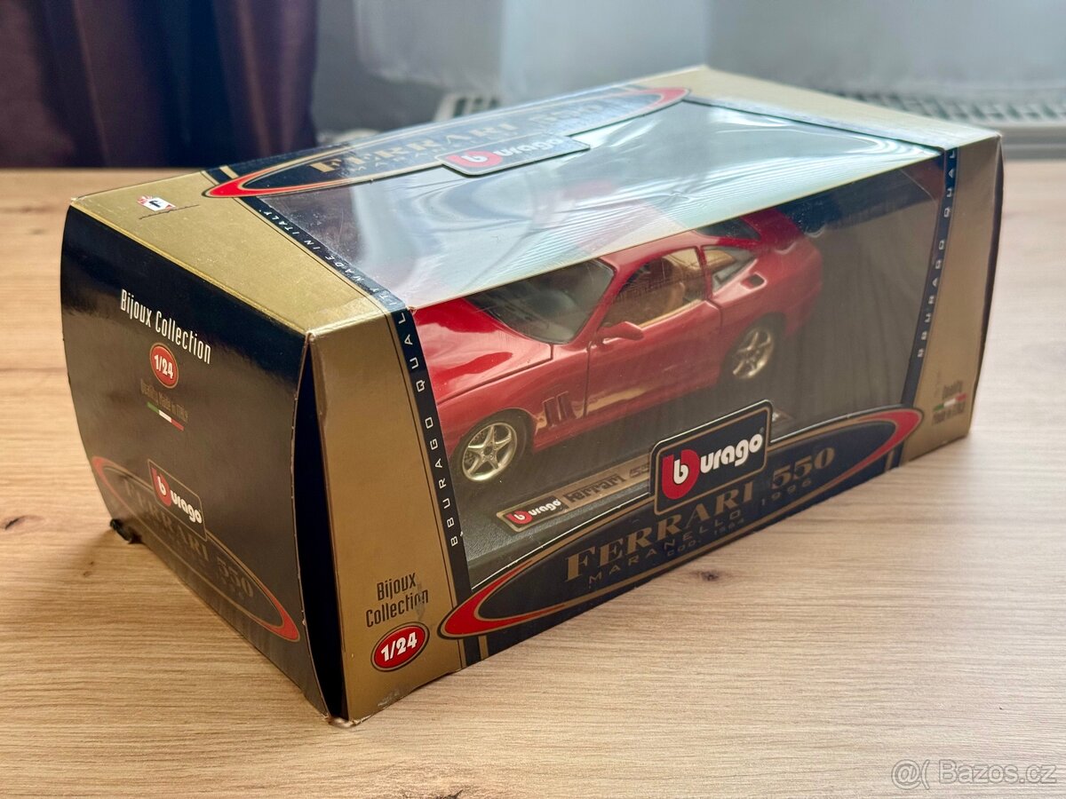 Model Ferrari 550 Maranello – Bburago 1:24 - 3