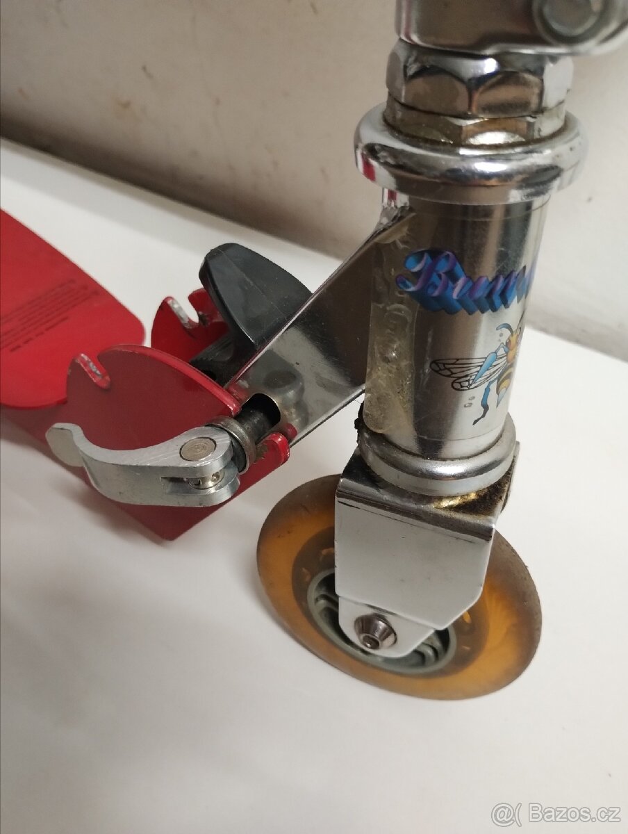 Koloběžka kovová skládací - 3