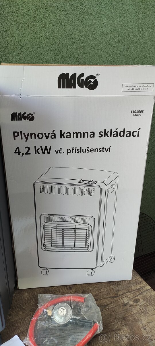 Plynová kamna 4, 2 kW - 3