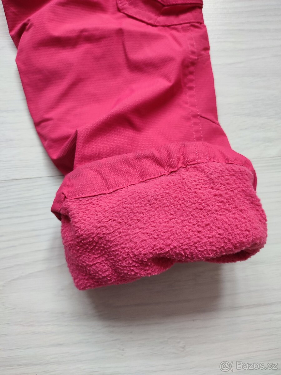 Zateplené kalhoty vel. 116 - 3