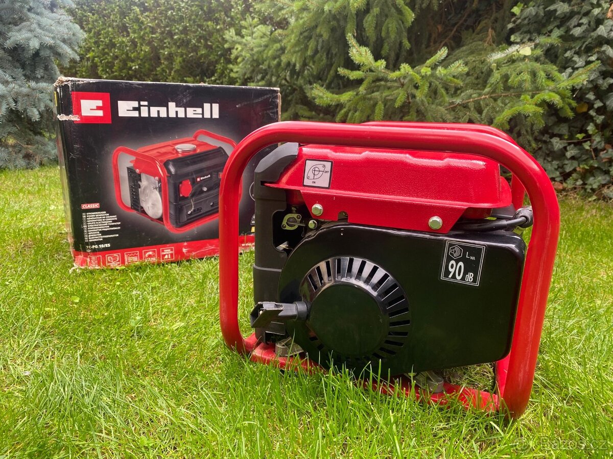 elektrocentrála/ benzínový generátor Einhell TC-PG 10/E5 - 3