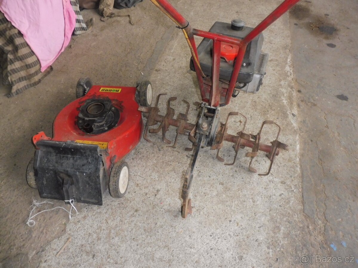 prodám malotraktor vari s rotavátorem a sekačkou - 3