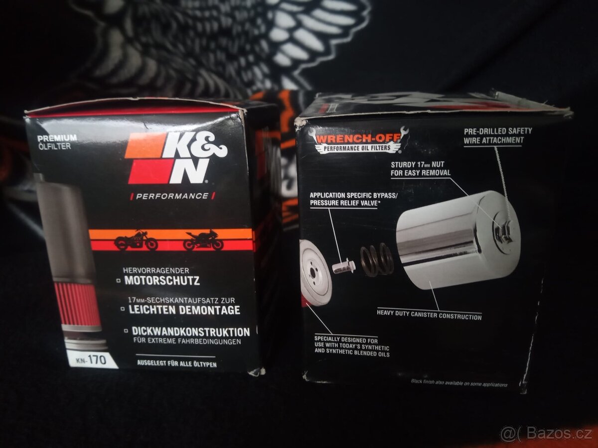 Olejové filtry K&N 170 pro HD - 3