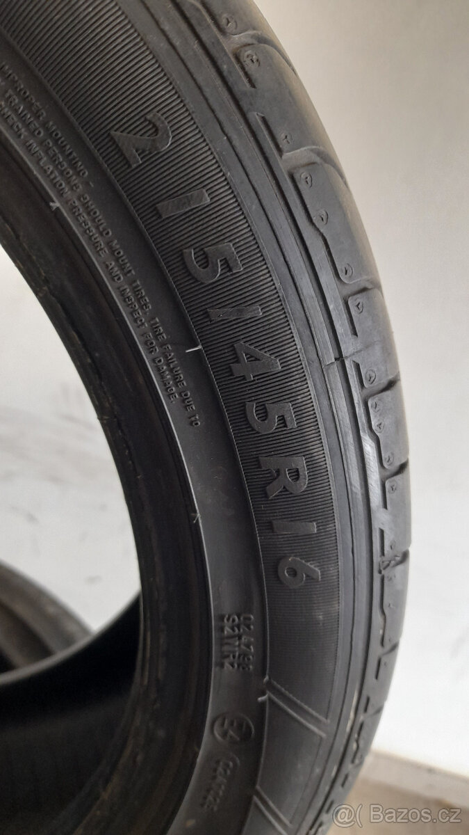 Letní pneu 215/45 R16 - 3