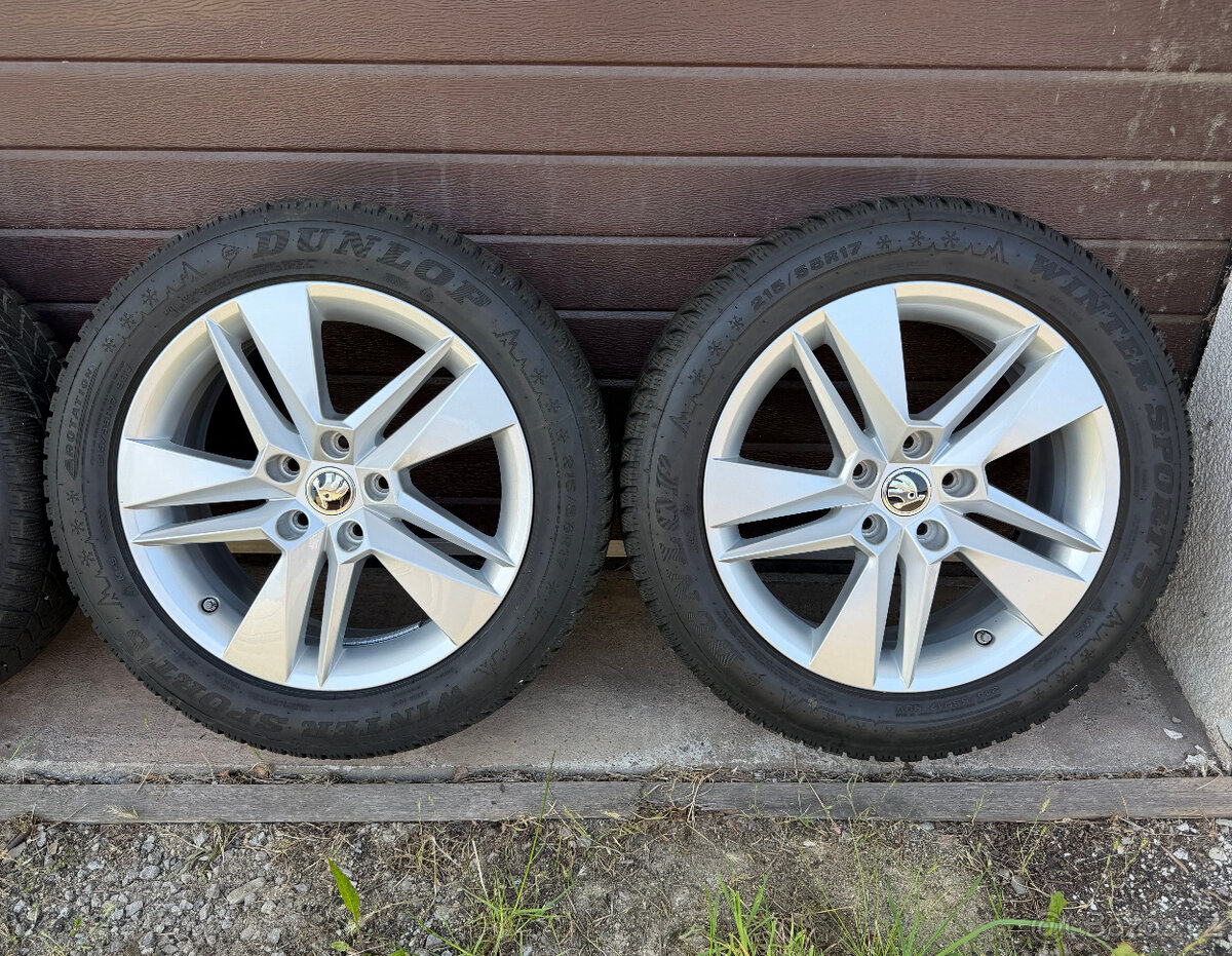originální ALU kola škoda markab 5x112 - 3